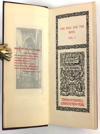 Works of Robert Browning from the Author's Revised Text. 12 Volumes.