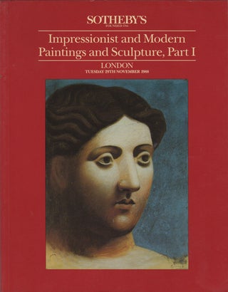 Item #17674 Impressionist and Modern Paintings and Sculpture. Part I. London Tuesday, 29th...