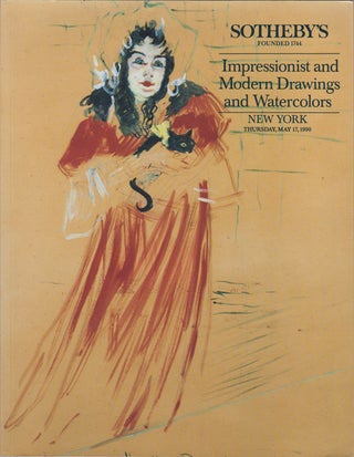 Item #17680 Impressionist and Modern Drawings and Watercolors. New York. Thursday, May 17, 1990....