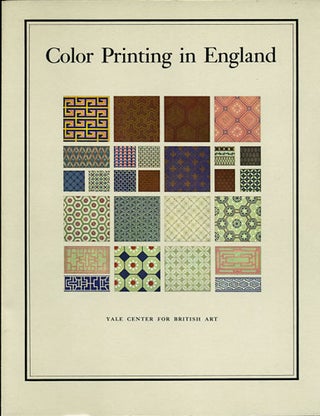 Item #20603 Color Printing in England, 1468-1870. Joan M. Friedman