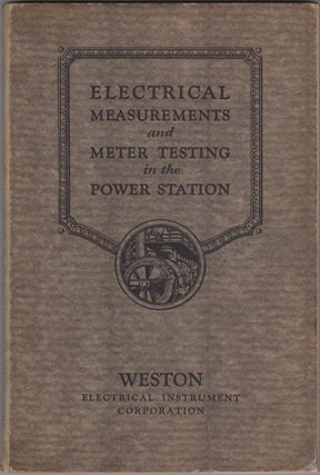 Item #20724 Engineering and Operating Suggestions for the Standardizing and Electrical...