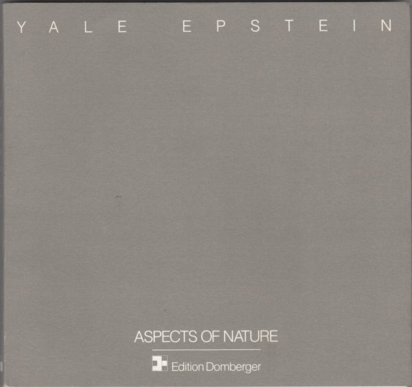 Item #20980 Aspects of Nature. 1965-1990. Yale Epstein.