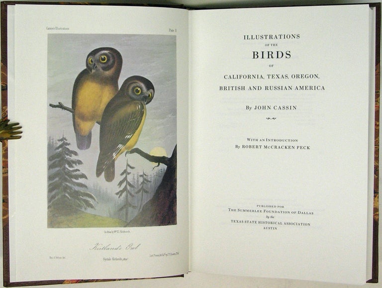 Item #23146 Illustrations of the Birds of California, Texas, Oregon, British and Russian America. John Cassin.