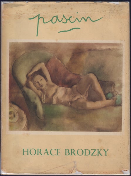 Item #23678 Pascin. Jules Pascin, Horace Brodzky.