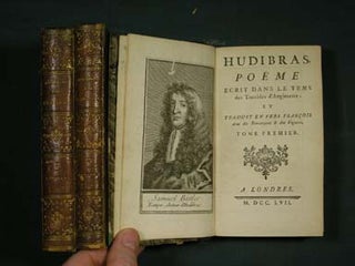 Item #25347 Hudibras. A Poem Written in the Time of the Civil Wars. Adorned with cuts. Hudibras....