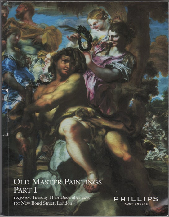 Item #26024 Old Master Paintings. Part I: Tuesday 11th December 2001. Phillips.