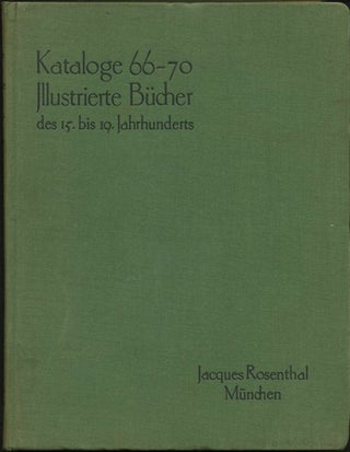 Item #26111 Illustrierte Bucher des 15. bis 19. Jahrhunderts insbesondere Holzschnittwerke des...