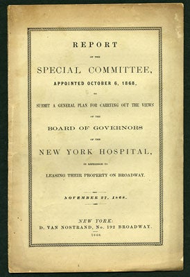 Item #27324 Report of the Special Committee Appointed October 6, 1868 to submit a general plan...