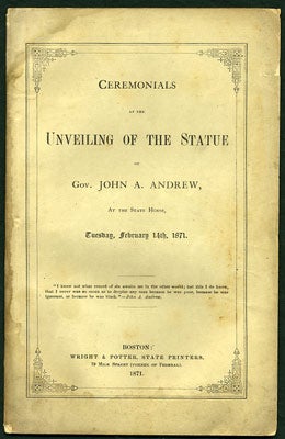Item #27391 Ceremonials at the Unveiling of the Statue of Gov. John A. Andrew, at the State...