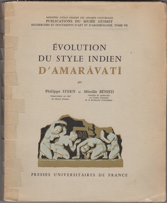 Item #30222 Evolution du Style Indien d'Amaravati. Philippe Stern, Mireille Benisti.
