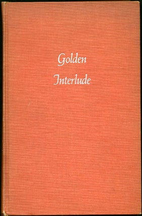 Item #30381 Golden Interlude. The Edens in India 1836-1842. Janet Dunbar