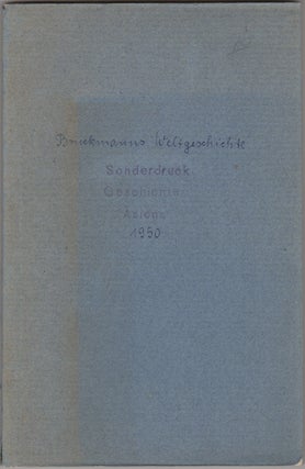 Item #30592 Geschichte des Indischen Altertums. Bruckmanns Weltgeschichte. Asiens 1950. Ernst...