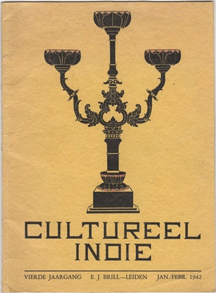 Item #30613 Cultureel Indie. Jan./Febr. 1942. Koninklijke Vereeniging Koloniaal Instituut