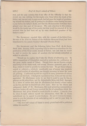 Item #30711 "Gold Coins from Jalalabad," [from] Proceedings of the Asiatic Society of Bengal,...