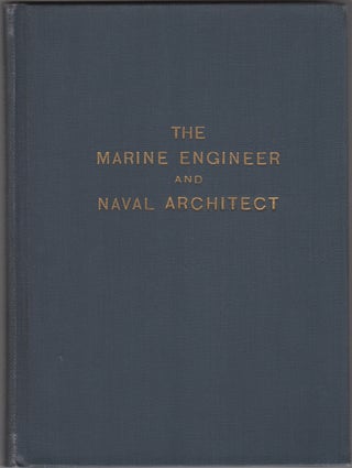 Item #31001 The Marine Engineer and Naval Architect. Vol. 73. September to December, 1950. Marine...