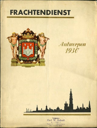 Item #31068 Frachtendienst: Antwerpen 1930. VIII Jahrgang 11.Januar 1930. Nr.4. Arpa