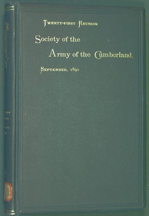 Item #31351 Society of the Army of the Cumberland, Twenty-First Reunion, Toledo, Ohio, 1890....