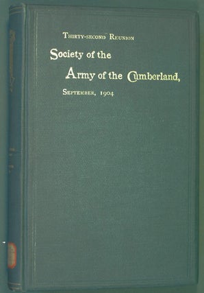 Item #31361 Society of the Army of the Cumberland, Thirty-Second Reunion, Indianapolis, Ind.,...