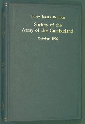 Item #31363 Society of the Army of the Cumberland, Thirty-Fourth Reunion, Chattanooga, Tenn.,...