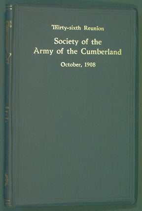 Item #31365 Society of the Army of the Cumberland, Thirty-Sixth Reunion, Chattanogga, Tenn.,...