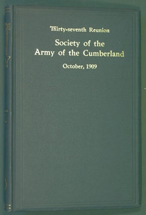 Item #31366 Society of the Army of the Cumberland, Thirty-Seventh Reunion, Chattanooga, Tenn.,...