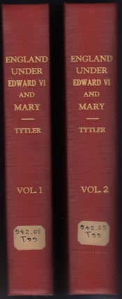 Item #31691 England under the Reigns of Edward VI. and Mary, with the Contemporary History of...