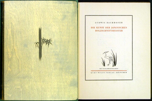 Item #31987 Die Kunst der Japanischen Holzschnittmeister. Ludwig Bachhofer.