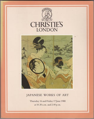 Item #32207 Japanese Works of Art. Japanese Ceramics, Bronzes, Shibayama, Furniture, Cloisonne...