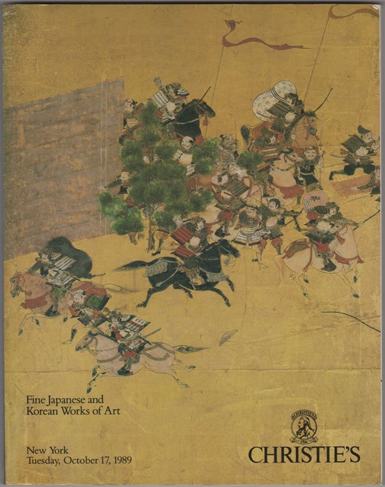 Item #32228 Fine Japanese and Korean Works of Art. October 17, 1989. Manson Christie, Woods.