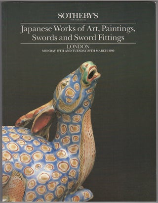 Item #32245 Japanese Works of Art, Paintings, Swords and Sword Fittings. 19 March and 20 March,...
