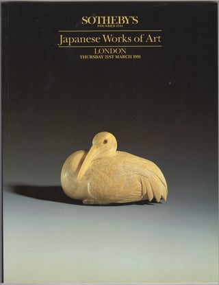Item #32247 Japanese Works of Art. 21 March, 1991. Sotheby Parke Bernet, Co