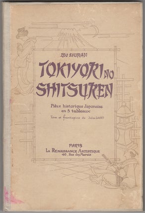 Item #32440 Tokiyori No Shitsuren (Sacrifice D'Amour). Piece historique japonaise en 5 tableaux....