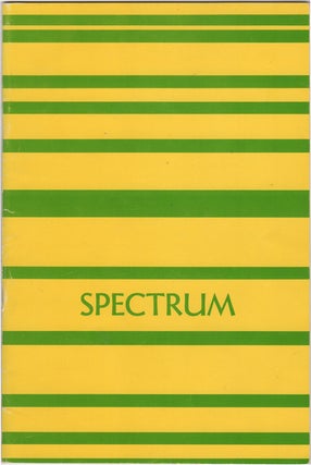 Item #32687 Spectrum. Volume I. Fall 1965. Undergraduate Literary Magazine Northeastern...