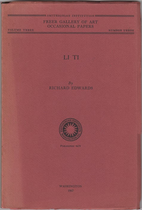 Item #33177 Li Ti. Richard Edwards.