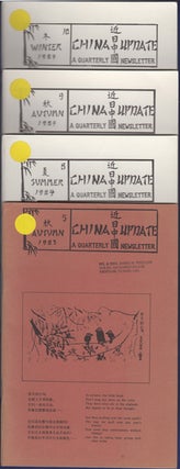 Item #33465 China Update. A Quarterly Newsletter. Autumn 1983, No. 5; Summer 1984, No. 8; Autumn...