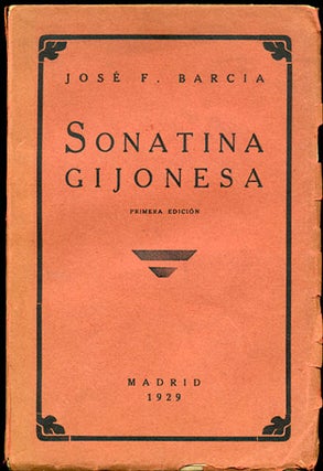 Item #34152 Sonatina Gijonesa. José F. Barcia, Fernandez
