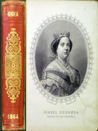 Item #34203 Guia de forasteros en Madrid, para el año de 1864. Spain