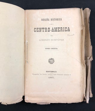 Reseña Histórica de Centro-América [Seven Volumes].
