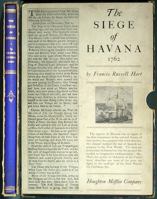 Item #35235 The Siege of Havana 1762. Francis Russell Hart