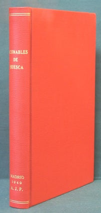 Item #35395 Incunables de la Biblioteca Pública Provincial de Huesca catalogo descriptivo y...