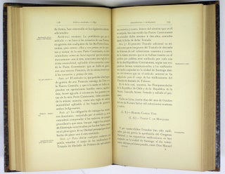 Recopilación de tratados y convenciones celebrados entre la República de Chile y las potencias extranjeras. Tomo I-III [Three Volumes].