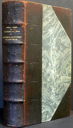 Item #36529 Guide de l'amateur de livres a gravures du XVIII siècle. Henry Cohen
