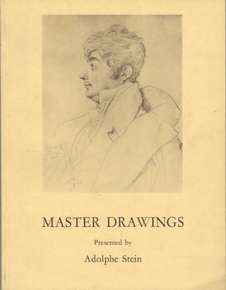 Item #36558 Master Drawings. March 9th - April 6th, 1977. Adolphe Stein