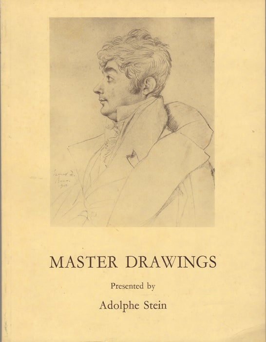 Item #36558 Master Drawings. March 9th - April 6th, 1977. Adolphe Stein.