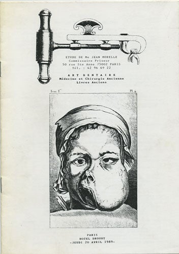Item #36804 Art Dentaire. Médicine et Chirurgie Ancienne. Livres Anciens. Charles Etude de Me Jean Morelle. Morin, Sylvie Emery-Morin.