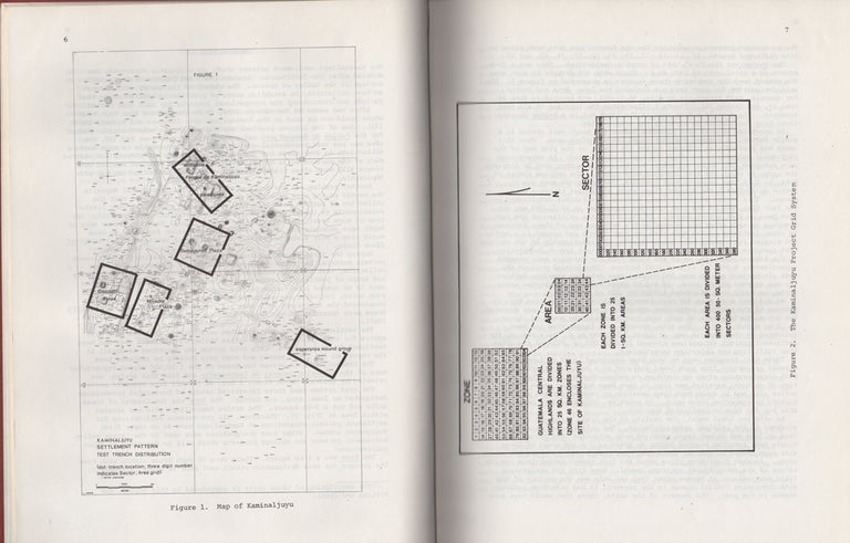 Item #37833 Settlement Pattern Excavations at Kaminaljuyu, Guatemala. Joseph W. Michels, ed.