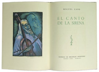 Item #38177 El Canto de la Sirena. Miguel. Delhez Cane, Victor