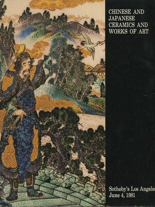 Item #38375 Chinese and Japanese ceramics and works of art. Property from Mr. and Mrs. Jack...
