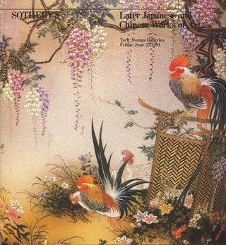 Item #38376 Later Japanese and Chinese works of art. June 27, 1981. Sotheby Parke Bernet