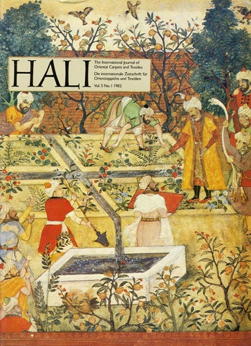 Item #38921 Hali. The International Journal of Oriental Carpets and Textiles. Die internationale Zeitschrift für Orientteppiche und Textilien. Vol. 5 No. 1 1982. Robert Pinner, ed.